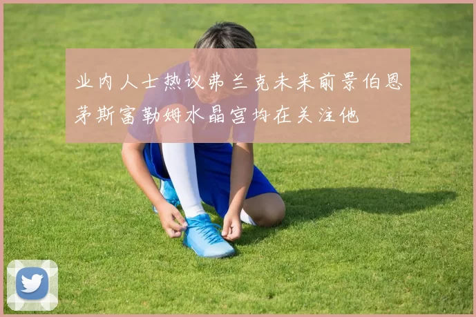 业内人士热议弗兰克未来前景伯恩茅斯富勒姆水晶宫均在关注他